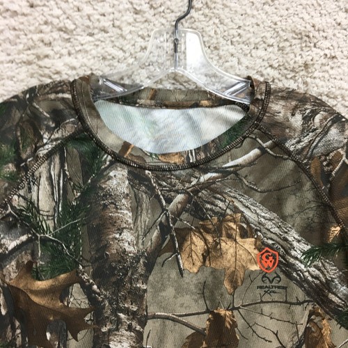 Game Winner Shirt Extra Large Adult Brown Realtree Xtra Camo Outdoor Mens XL - Picture 2 of 9