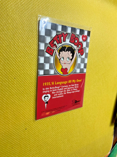BETTY BOOP 2001 DART TODO SOBRE BETTY BOOP #44 AA49 - Imagen 2 de 2