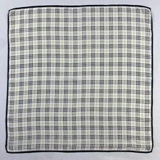 Vintage Burberry Handkerchief Pocket Square Bandana Neckerchief