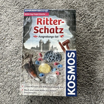 *Deutsch* Ritter Mittelalter Schatz Ausgrabung Set. Ritter-Schatz Ausgrabungs