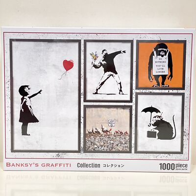 Banksy Collection 1000 Piece Jigsaw Puzzle Beverly 1000-035 JAPAN