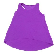 Weissman Jazz Ballet Dance Top Costume Tank M Child MC Purple Stretch K2 New