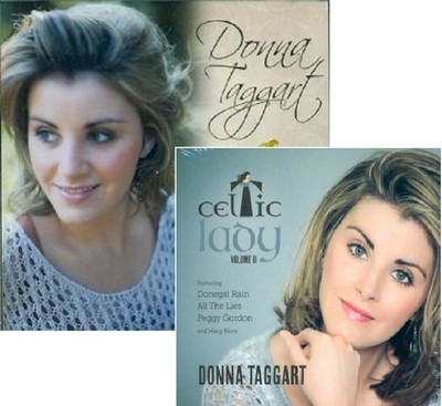 Donna Taggart Celtic Lady Vol 1 &2 2CD Bundle with Jealous of the Angels Track