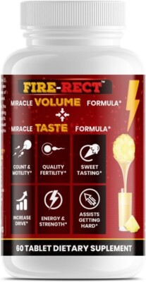 Semen Volume/Taste Booster - Fertility - Load Flow Volumizer + Inches - Doctor F