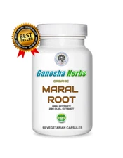 MARAL ROOT (Rhaponticum Carthamoides)  High Potency Extract 90 CAPSULES