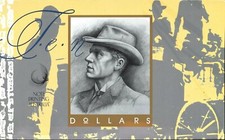 1993 Australia 1st-Last $10 Folder MQK 997428 Note +CG93 002837 OPT Polymer Note