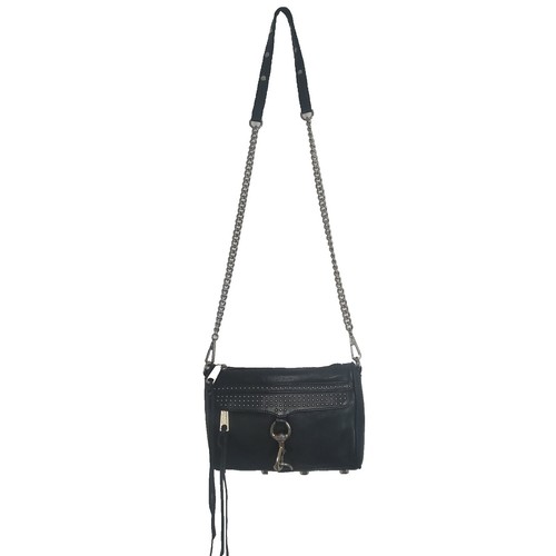 Gorgeous Black Leather With Silver Metal Accents Rebecca  display picture 1