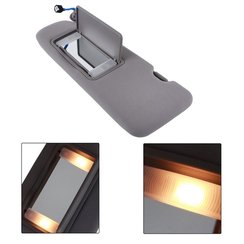 Sunvisor Gray Left Side With Lights And Mirror Suitable For 2017-2022 Honda CR-V - Picture 3 of 11