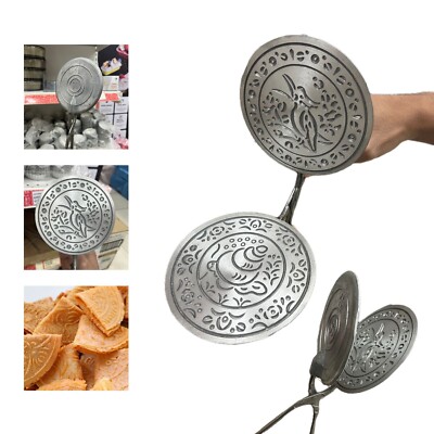 Crispy Love Letter egg roll waffle pan cookie
