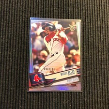 2019 TOPPS BIG LEAGUE #389 MOOKIE BETTS *RAINBOW FOIL #98/100*  RED SOX