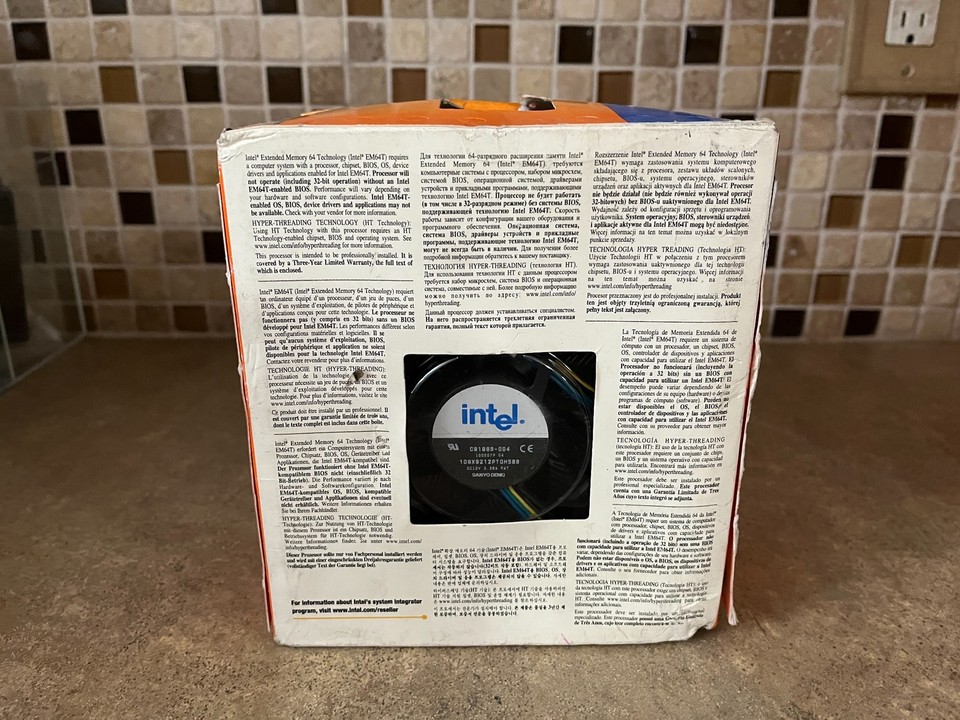 INTEL PENTIUM 4 640+ 3.20 GHZ EM64T 64 BIT PROCESSOR 800 FSB - LGA775 ...