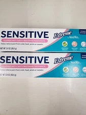 Natural White Sensitive Extreme Whitening Toothpaste 2Tubes  3.4 Oz 