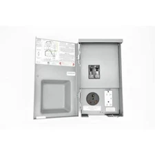 30-Amp RV Power Outlet with Branch Breakers