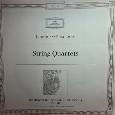 BEETHOVEN-BICENTENNIAL COLLECTION-VOL.VII-STRING QUARTETS-5 VINYL