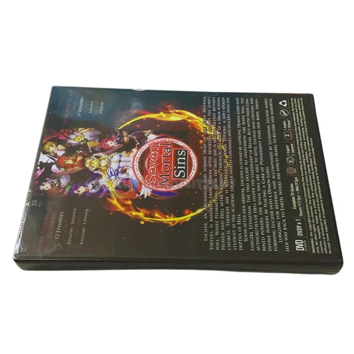 Anime DVD Seven Mortal Sins (1-12End+ONA) *Uncensored