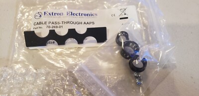 Extron AAP Cable Pass-Through 70-269-01 Black Left/Middle