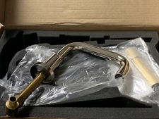 Phylrich D136/14A BASIC Widespread Faucet 6 3/8” High Spout Cross Handles 