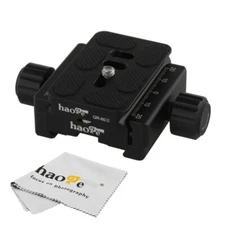 50mm Subtend Double Clamp + 60mm Plate for Sunwayfoto RRS Arca Nodal Point Rail