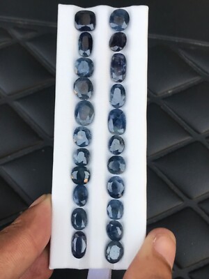 43.4ct Natural Sapphire nice color Gems Wholesale lot from Afghanistan Untreated