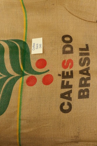 Brazilian Hessian Coffee Sack 046 Previously Held Green Beans Many Uses 046 - Picture 2 of 4