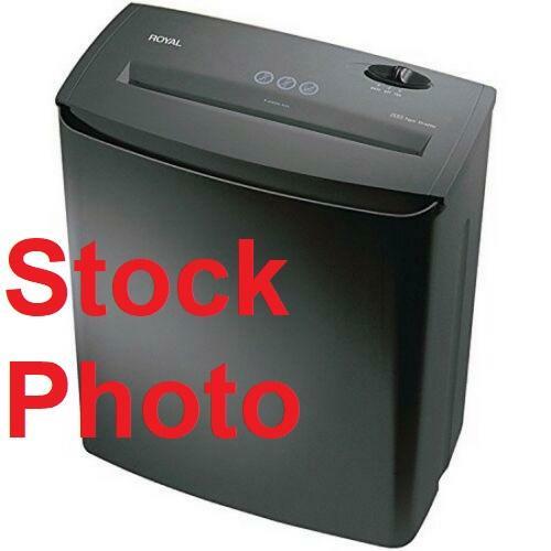 Royal JS55BASKET 5-Sheet Strip Cut Shredder with Plastic Basket