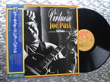 Joe Pass ~ Virtuoso ~ Vintage IMPORT  LP Pablo Records – MTF 1013