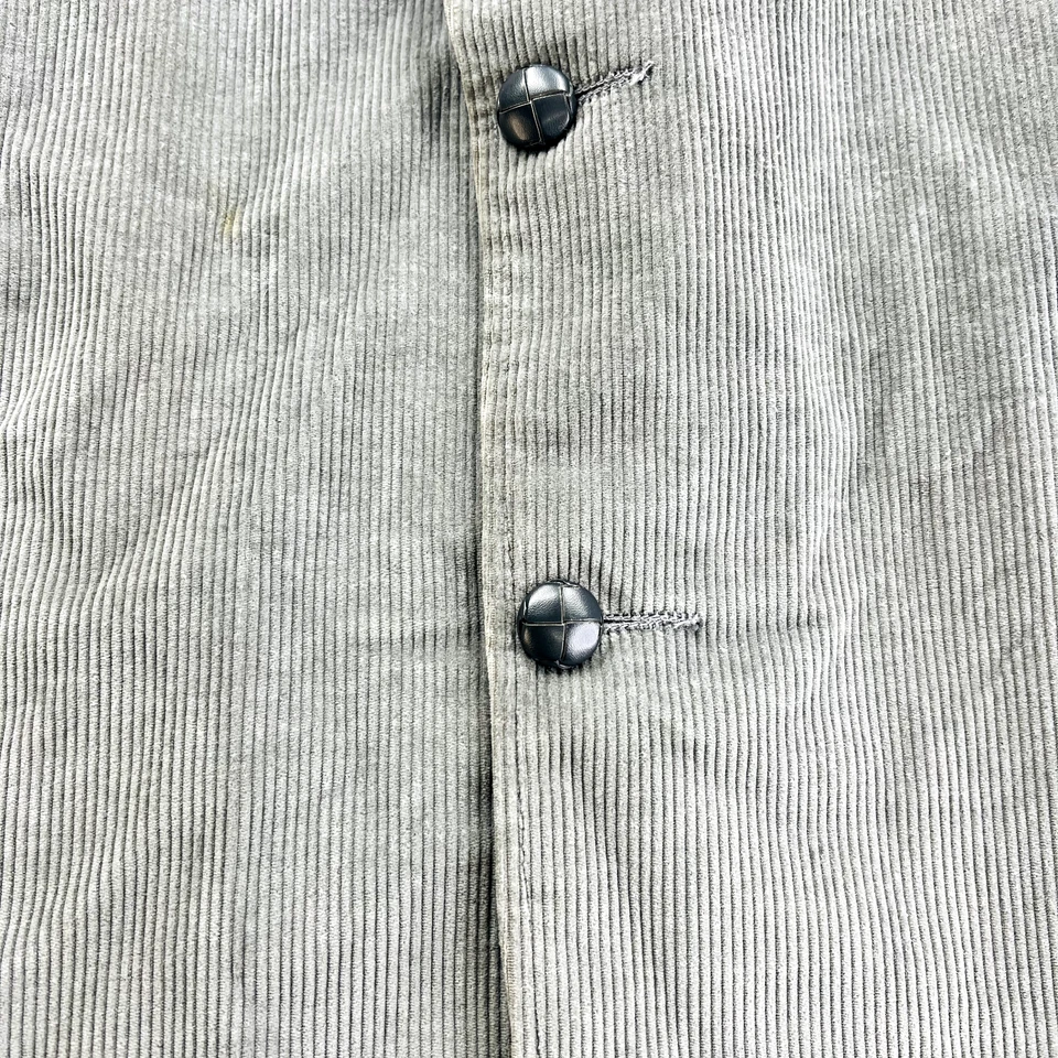 Vintage Pioneer Wear Blazer Mens 48 Corduroy Gray Jacket Sport Coat - Image 4 of 4
