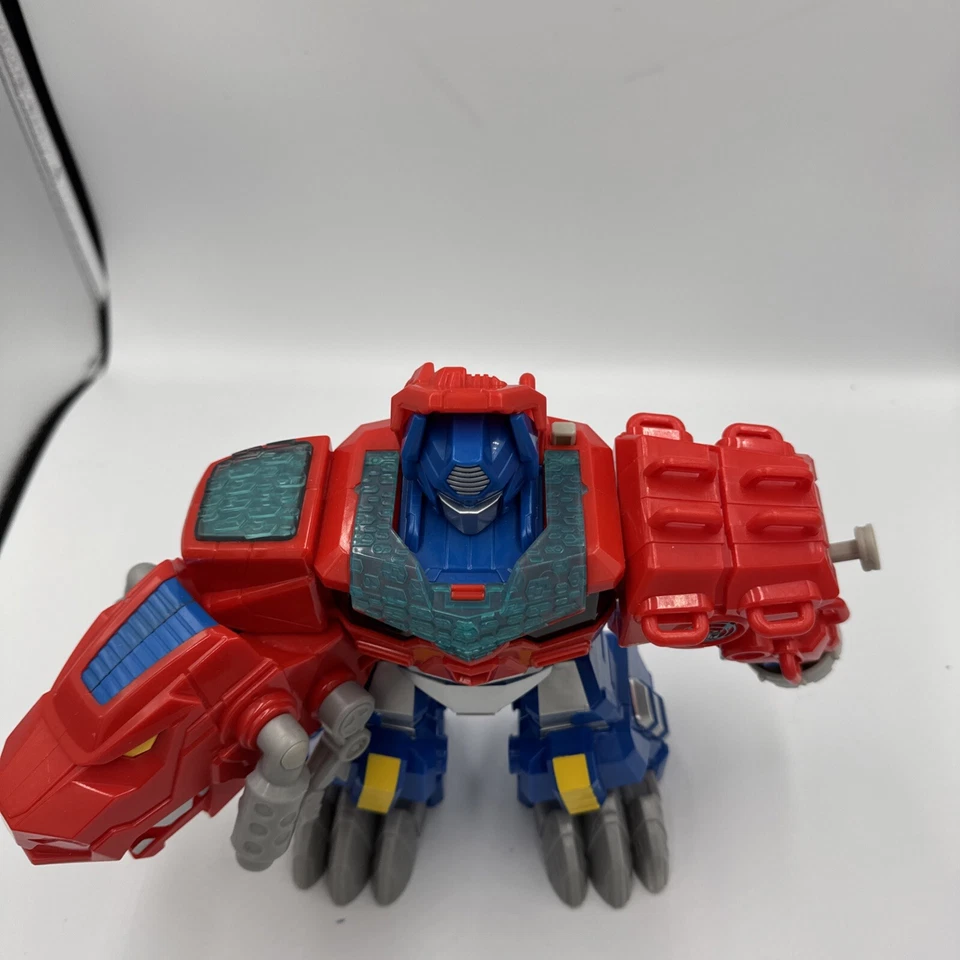 Transformers Action Figure Optimus Prime Dino Toy (Untested Electronically) - Image 2 of 4
