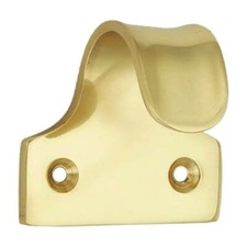 Sash Window Handle, Lift or Pull in Polished Brass PB130