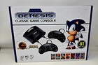 SEGA Genesis Classic Black Game Console with 81 Preloaded Games and Sonic Mortal