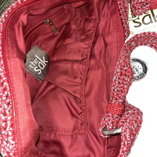 The Sak- Brand New W/ Tags- Gypsy Stripe Bag, Hand Crocheted - Picture 11 of 11