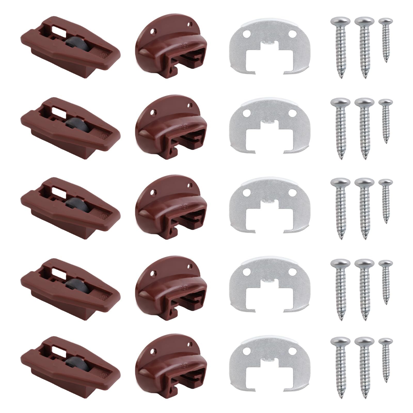 Drawer Slides for kenlin Rite-Trak II Replacement 168 Track Guides 5 Sets of ...