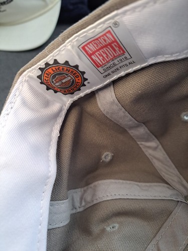 American Needle Harley Davidson Motorcycles Hat Cap Strapback Adjustable Vintage - Picture 5 of 5