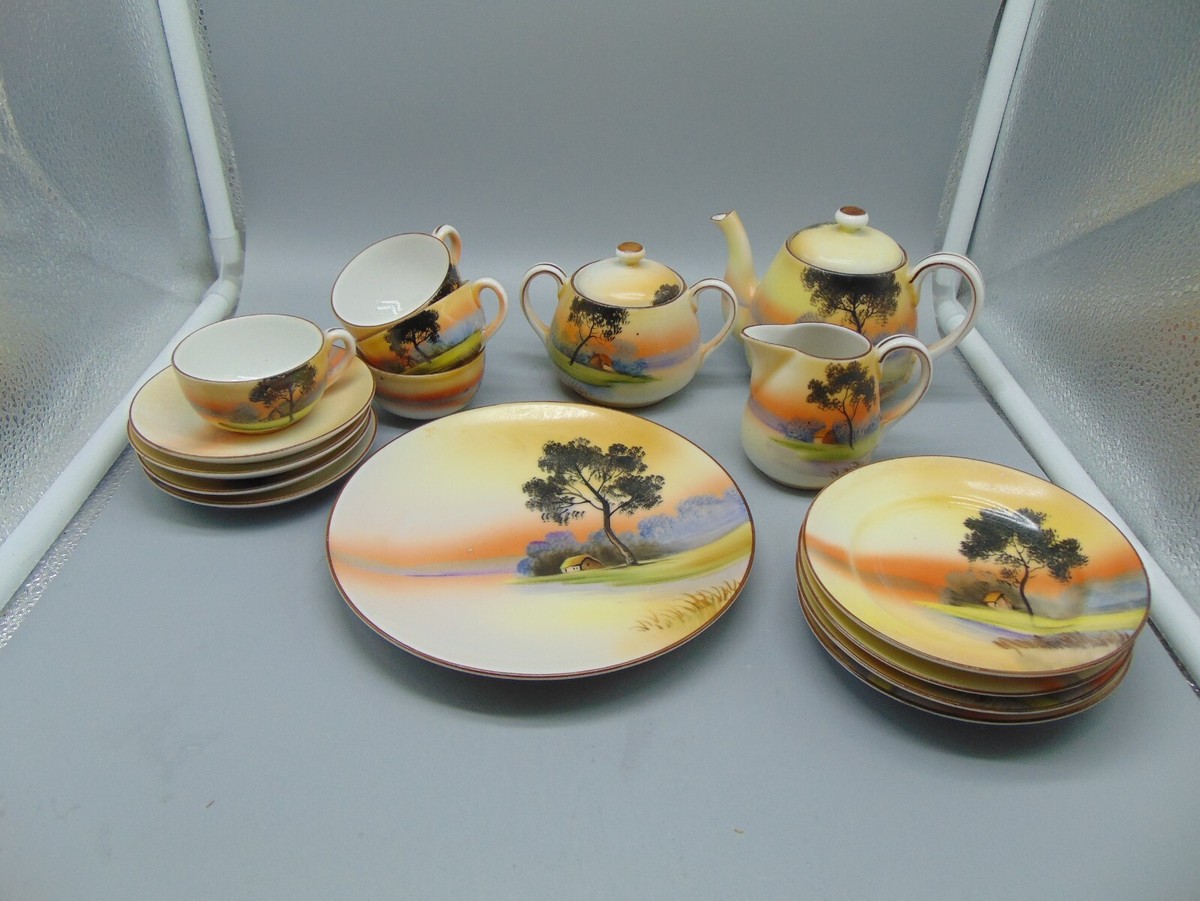 Tea Set Noritake M Vintage Miniature Made in Japan | eBay