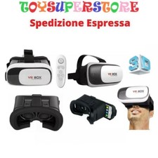 Visore Occhiale Realtà Virtuale Vr Box 3D Up Grade Version 2.0 ++++ JOYSTICK 
