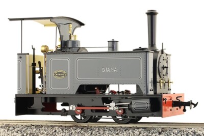 Accucraft UK S78-5A - Kerr Stuart  Sirdar  0-4-0T in lined grey, Diana