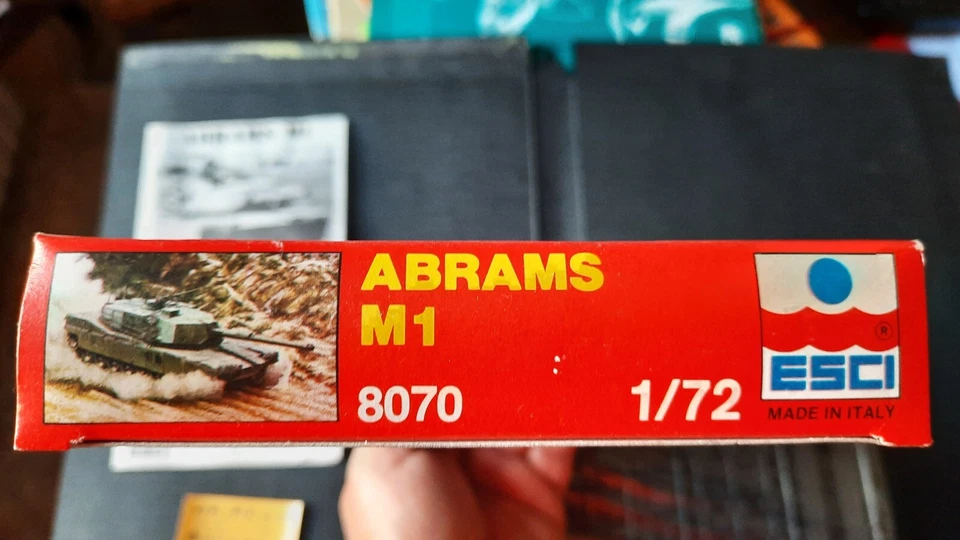 ABRAMS M1 Esci 8070 Modellismo Militare 1/72 Carro armato Panzer U.S. ARMY - Immagine 3 di 3