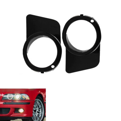 Car Fog Light Ring Cover Frame Left&Right for BMW E39 M5 51112496283 51112496284