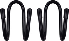 YYST Flexible Over The Seat Hard Hat Rack Holder Back Seat Hanger Headrest Hange