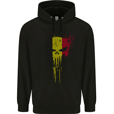 Belgium Skull Gym Training Bodybuilding Herren 80% Baumwolle Hoodie