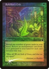 Urza's Destiny  MTG  FOIL  Rofellos's Gift   Magic