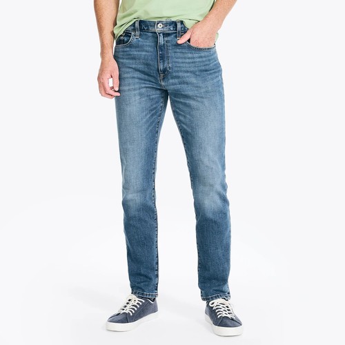 Neu mit Etikett Nautica Vintage gerade Passform Stretch Denim Herrenjeans 5 Farben alle Größen - Bild 36 von 75