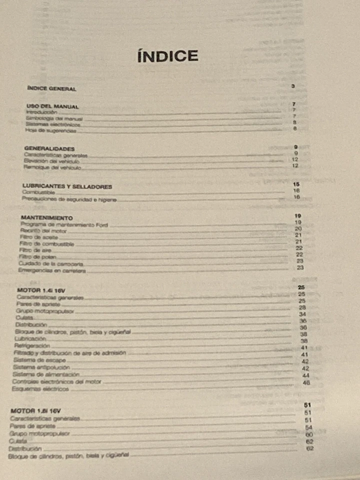Manual De Taller FORD FUSIÓN - Imagen 2 de 4