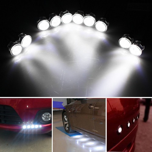 Xenon White 30W High Power Flexible LED Daytime Running Lights/Puddle Lamps Kit - Picture 6 of 6