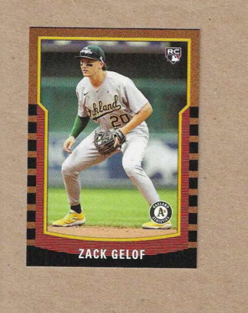 Zack Gelof RC rookie card 2024 Topps Throwback Thursday print run 2512 #33