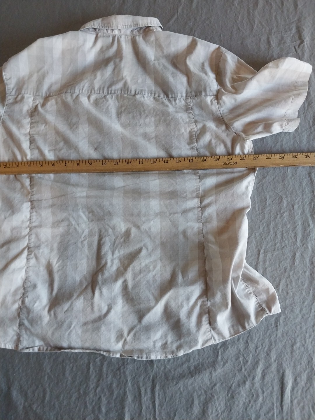 ARC'TERYX camicia arcteryx xl neutra uomo con bottoni a quadri