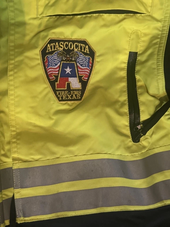 Chaqueta Parka 5.11 Tactical Responder Alta Visibilidad L Reflectante Impermeable RARA + PARCHE Foto 3 de 4