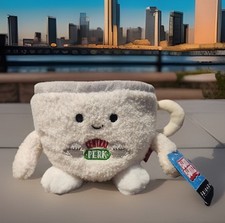 NEW Bum Bumz Friends Central Perk Coffee Cup Mug Plush Stuffed NWT