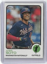 2022 Topps Heritage Juan Soto Team Name Color Swap Variation #154d 1C1B7