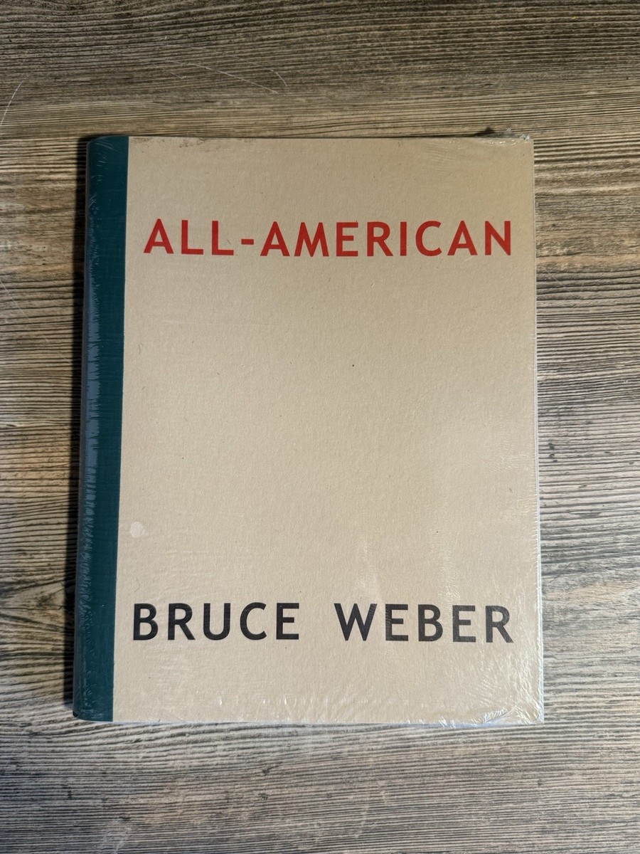 All-American Bruce Weber Photo Book Limited Edition of 4000 Rare